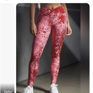 FABLETICS CRUSHED VELOUR LEGGINGS